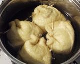 鶏ひき肉と茄子の巾着煮作り方5写真