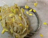 豆もやしの黒ごま和え作り方2写真