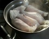鶏胸肉の梅肉蒸し作り方6写真