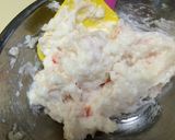 ふわふわレンコン入りえび団子作り方4写真