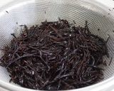 金ごま香る　厚揚げとひじきの煮物作り方2写真