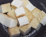 金ごま香る　厚揚げとひじきの煮物作り方4写真