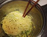 たらことアボカドの豆乳冷製パスタ作り方7写真
