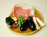 夏バテ予防☆茄子と豚肉の冷しゃぶ素麺作り方1写真