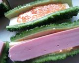 とろ～りチーズとゴーヤのはさみ揚げ作り方3写真