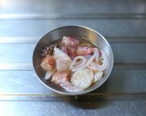 天然だしパックで作る 海鮮丼作り方4写真