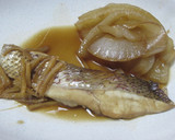☆鯛と玉ねぎとしょうがの炊いたん♪作り方5写真