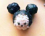 ツムツムキャラ弁☆第5段 ミニー作り方4写真
