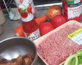 ミートソース、簡単に本格的においしく作り方1写真