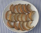 簡単新☆秋のスイーツ☆食品乾燥機で乾燥梨作り方4写真