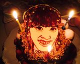 似顔絵ケーキ作り方5写真