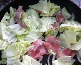 簡単☆豚とキャベツのコクうま丼作り方3写真