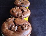 ココアとチョコのホシノマフィン作り方9写真
