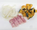 かぼちゃのクリーミィマヨパスタ作り方2写真
