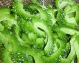 ゴーヤと豆腐のなめらか卵とじ作り方2写真
