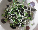 ぽん酢を使った鶏の辛子揚げおろし丼作り方4写真