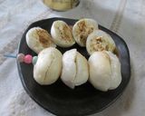 お月見✿ビールのお供に✿チーズ麩団子作り方3写真