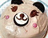 立体！くまさんケーキ♥作り方13写真