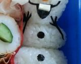 アナ雪オラフ☆キャラ弁作り方2写真