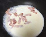 牛乳でok!!塩レモンカルボナーラ♪作り方4写真