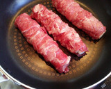 間違いなく旨い！牛肉と白ネギの甘辛煮♡作り方5写真