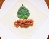 簡単☆ささみと梅の春巻き作り方2写真