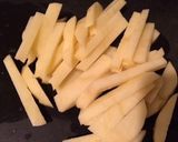 ピリッ！じゃがいもとベーコン炒め作り方1写真
