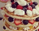バースデーパンケーキタワー作り方3写真