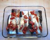 塩トマトでサンマのパン粉焼き✿作り方4写真