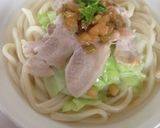 すぐ出来る！シャキッと冷しゃぶうどん作り方4写真