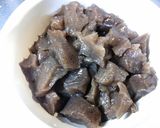 美味しぃ♪大根と豚肉の煮物♥作り方3写真