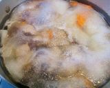 美味しぃ♪大根と豚肉の煮物♥作り方5写真
