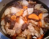 美味しぃ♪大根と豚肉の煮物♥作り方6写真
