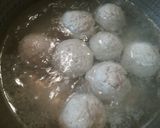 鶏団子の中身は…プチトマト♪作り方4写真