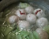 鶏団子の中身は…プチトマト♪作り方5写真