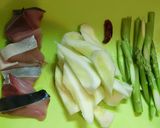 ぶりとマクワ瓜の甘辛炒め煮作り方1写真