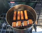 竹輪の燻製のチーズマヨネーズ焼き作り方1写真