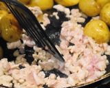 定番ソース味★ジャガイモの鶏そぼろ煮作り方4写真