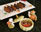 黒米でどっきりカラーのハロウィンいなり作り方8写真