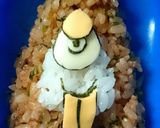 妖怪ウォッチ☆キャラ弁☆から傘お化け作り方4写真