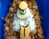 妖怪ウォッチ☆キャラ弁☆から傘お化け作り方5写真