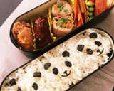 豚コマで☆お弁当彩り豚肉ロール作り方5写真