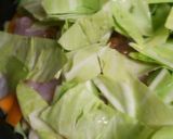 鍋任せ　鶏胸肉とキャベツの和風タジン作り方5写真
