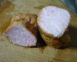お湯入り紙パックにドボンっ☆しっとり煮豚作り方15写真