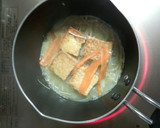 梅昆布茶だけで美味しい絹あげ＊簡単作り方5写真