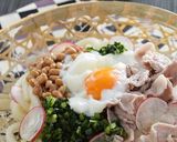 とろ~り温泉卵のっけ♪ごちそーうどん作り方4写真