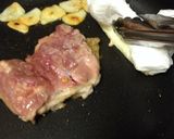 簡単麺つゆでガーリック風味のチキン焼き作り方18写真