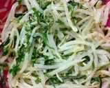 もやしと青じそのピリ辛和え☆作り方1写真