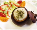 夏野菜グラタン in 茄子カップ作り方7写真
