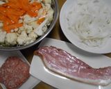 タイのあんかけ麺料理クィティオ・ランナー作り方1写真
